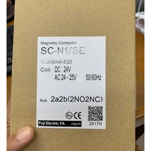 Contactor Coil 24VAC 24VDC 15KW SC-N1/SE FUJI ELECTRIC
